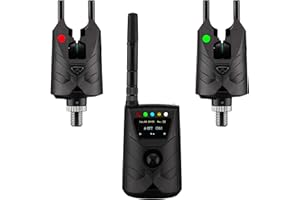 New Direction Tackle Bluetooth Bite Alarm Set 2 Rod S9 with One Receiver S9r