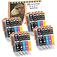 D&C Compatible Ink Cartridge Replacement for Canon PGI-550XL CLI-551XL for Canon Pixma MG6650 MG7100 MG7150 MG7550 iP7200 iP7250 MG5400 MG5450 MG5650 MG5655 MX725 MX920 iX6850 MG6350 (20-Pack)