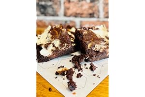 KETO CHEFS HAND CRAFTED LOW CARB FOODS Keto Chefs Low Carb Swirled Chocolate Fudge Brownie Greek Yoghurt Freshly Baked 400g