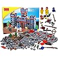 Kampanwala Toys Building Blocks For Kids | Block Set With 575 Interlocking Blocks By Using It Build Different Types Of Big Castles, Forts, House Or Construction Toys For Kids (Castle Set), Multicolor