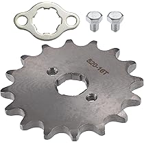 X AUTOHAUX 1 Lot De Pignon Avant De Moto 420 Style 13 Dents 20 Mm ID - 12