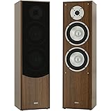 mohr 1 Paar Standlautsprecher SL10 Nussbaum, Lautsprecherboxen, HiFi Klang zum günstigen Preis