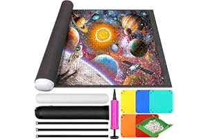 GUHAOOL Tappeto puzzle Feltro, Puzzle Mat, Tappeto puzzle Feltro 1000 1500 2000 3000 Pezzi, Tappeto Puzzle Bambini Adulti, Puzzle Roll Mat, Puzzle Tappetino,Puzzle Roller,Puzzle Portatile Tappetino