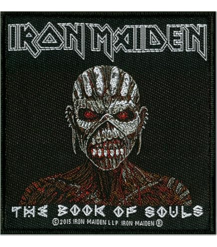 Iron Maiden Targhetta Vivigade Toppa A Matter of Life or Death 10 x 10 cm