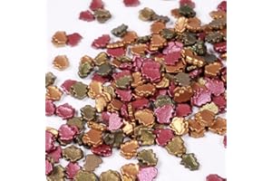 ‎STREUSELHELD SPRINKLESMIXES WITH LOVE Streuselheld Schoko Tannenbäume 40g Streusel zum Dekorieren und Verzieren von Gebäck aller Art wie Torten Kuchen Keksen Zuckerstreusel
