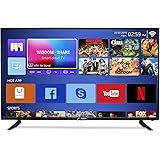 F&D 109 cm (43 inches) Full HD LED Smart TV T2V Range TLT-4306SDT (Black)