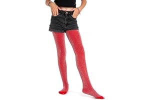 GI&GI Collants couvrant 70 deniers pour fille caractérisés par une brillante paillettes colorée.N.2205