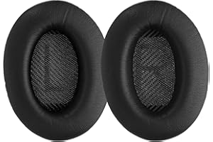 kwmobile 2 x nauszniki kompatybilne z poduszkami Bose Quietcomfort – słuchawki tapicerowane ze sztucznej skóry do słuchawek Over Ear Headphones