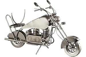 Cepewa Weinflaschenhalter Flaschenhalter Motorrad 20 cm Weinflasche Sektflasche