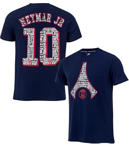 T-Shirt PSG Officiel Neymar Jr N°10 - Collection Paris Saint-Germain Homme