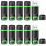 10 Pezzi Chiavetta USB 16GB KEXIN Chiavette USB 16 GB Pennetta USB Pen Drive Memoria Flash Unità con Cap
