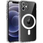 Ehr. Transparent Case with Magsafe Wireless Charging Feature with iPhone 11 Compatible Camera Protection (Transparent, iPhone 11)