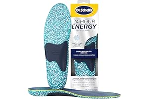 ‎DR. SCHOLL'S WORK Dr. Scholl’s 24-Hour Energy Einlegesohlen -Gibt mit jedem Schritt Energie zurück, lindert müde, schmerzende Füße mit Memory Foam, Boosting-Beads-Technologie,flexible Fußgewölbestütze,EU Größe 40-47.5