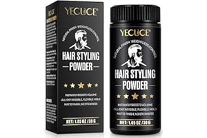 QLIGES Hair Styling Powder for Men & Women, 30g Volume & Texture Powder with Matte Finish, Invisible Hold for All-Day Lift, No Residue or Stickiness, Works on All Hair Types