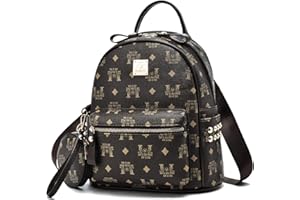 shepretty Zaino piccolo da donna Zaino Donna Borsa pelle Impermeabile casual borsetta