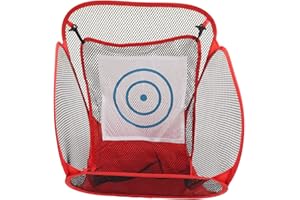 Pilipane Filet de pratique de softball de baseball de 17x17x17 pouces, Filet d'entraînement pour frapper, attraper, lancer, écran de sauvegarde, équipement de baseball, aide à l'entraînement