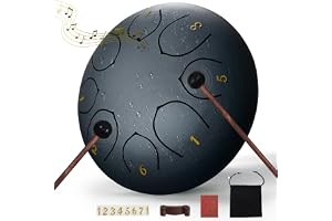 Regntrumma för utsidan, 15 cm (6 tum) 8 Noter Regntrumma för trädgårdsinstrument, Trumma för regn, vattentät, chakra regntrum