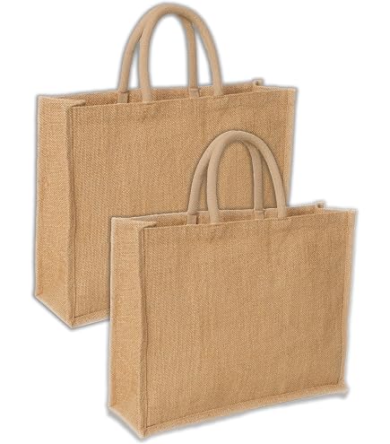 Acquista Westford Mill Borsa tote classica in iuta inamidata in Italia a partire da 6.8