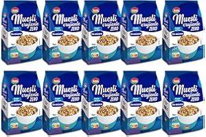 CERREFIT HEALTH & FITNESS Muesli Crujiente Zero - Esgir - Pack 10 Muesli Crujiente Zero