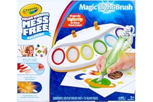 Crayola Color Wonder Magic Light Brush Senza disordine, Vari, 25 Piece Set, 75-7130