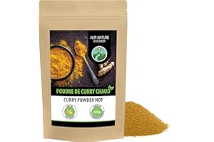 Alpi Nature Curry Poudre Piquante 500g, Épices Indiennes, Poudre de Curry Piquante, Mélanges d'Épices