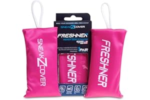 ‎SNEAKZCOVER Freshner Schuhdeo gegen Fußgeruch und Schweißfüße | Geruchsentferner und hinterlässt einen frischen Duft | Für Arbeitsschuhe, Sport-Schuhe und Sneaker | Farbe Pink