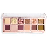 Revolution Beauty, The Eternal Icon G&ouml;z Farı Paleti, 12 Ultra Pigmentli Mat ve Pırıltılı Kaplama ve G&ouml;lgeler, Uzun &Ouml;m&uuml;rl&uuml; ve 