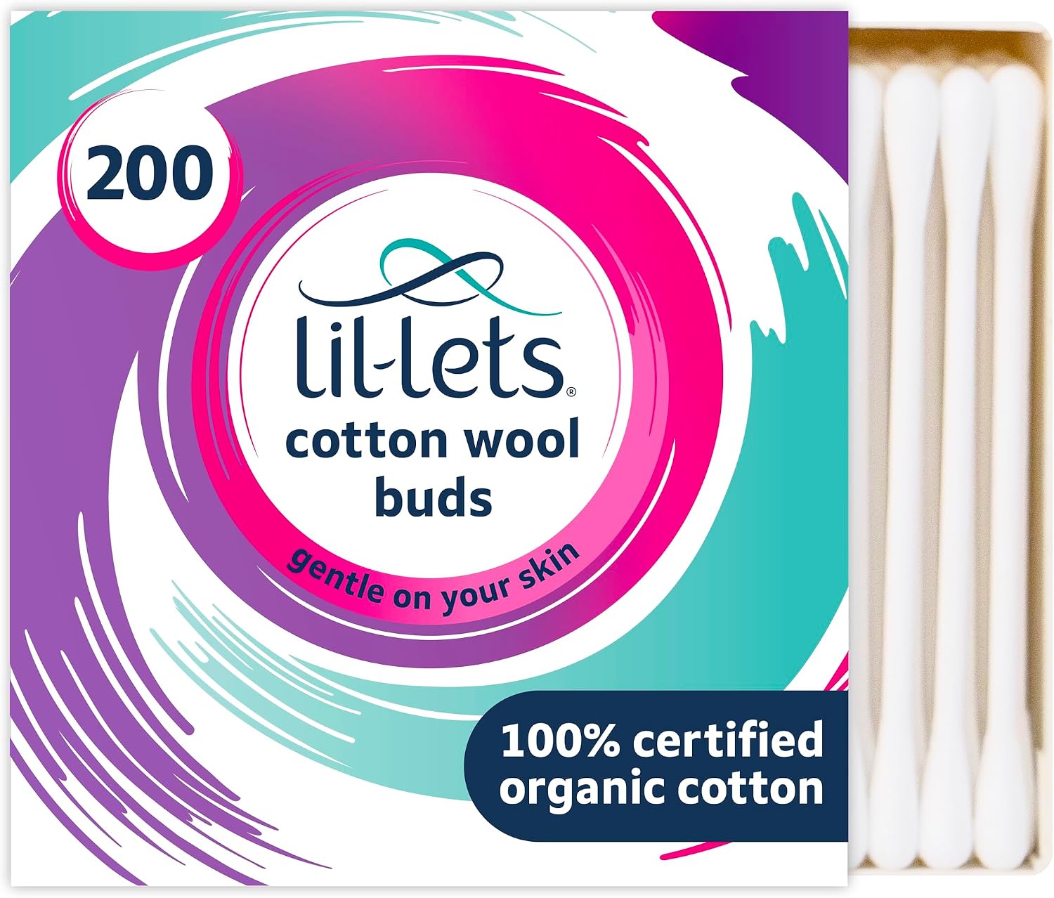 Avis d'Expert & Test Approfondi : Lil-Lets Cotton Wool Buds Certified Organic 1 (Lil)