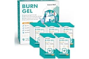 GENERAL MEDI Burn Gel - 25 Packs First Aid Burns Care Scalds Sunburn Dressings Cooling Gel