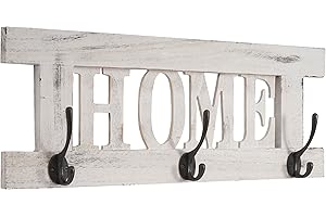 Mendler Serie Vintage appendiabiti guardaroba HWC-C60 Home 55x21m - bianco