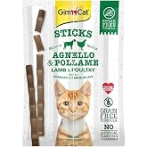 Gimcat Sticks Chicken Grain Free Trophy Sticks with Lamb (4 x 5 Gr)