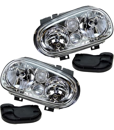 Jeu De Phares H4 Gauche Et Droite Pour VW Transporter T4 01/96-04/03