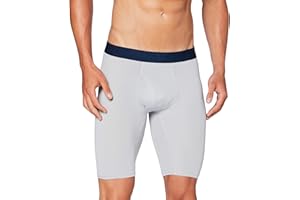 Under Armour Herren Atmungsaktive Boxershorts Für Männer, Komfortable Unterwäsche Mit Hosenschlitz Tech Mesh 9In 2 Pack, Blau, SM, 1330638-408, S-M