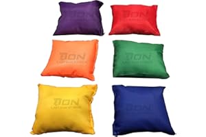 DON LAST MAN STANDS DON Soft Polyester Filled Kids Play Pe Games Bean Bags Pack of 6