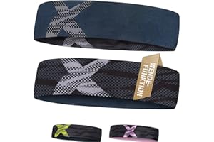 ‎A R O C SPORTS Sport X Headband - Thin, Ultralight, Highly Elastic - Sweatband and Headband for Men Women and Children