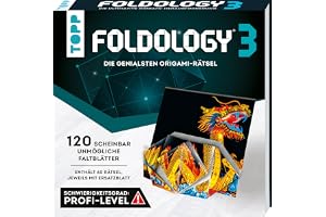 Foldology 3 – Die genialsten Origami-Rätsel: 60 scheinbar unmögliche Falträtsel für helle Köpfe und geschickte Hände. Ideales Geschenk für Jung und Alt!