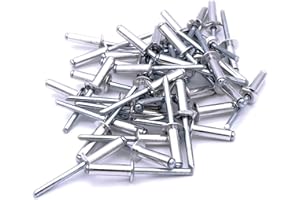 SINGULARITY SUPPLIES M6 (6mm x 16mm) Dome Blind Rivet - Aluminium (Pack of 40)