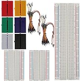 GTIWUNG 9 Pieces Mini Breadboard 170 &amp; 400 &amp; 830 Points Breadboard Board Prototype Solderless PCB Board for Arduino Proto Shi