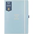 Busy B Budget Book - Cloud Blue - Monthly Budget Planner with Handy Receipt Storage Pockets and Pen Loop