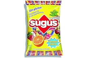 Sugus MEGAPACK de 10Kg de Caramelos Sugus Masticables de sabores - 10x Bolsas de 1KG de Sugus Caramelos Masticables - ENVIO 24/48h