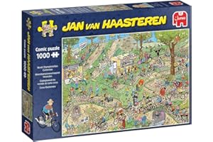 Jumbo- Jan Van Haasteren-Puzzle WC Cycle Cross 1000 pièces, 19174