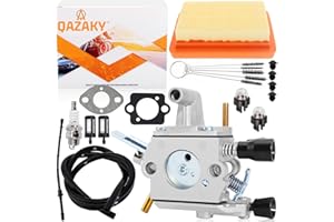 QAZAKY Carburatore per Stihl FS120 FS200 FS120R FS200R FS020 FS202 FS250 TS200 FS250R FS300 FS350 Trimmer Weedeater Bush Cutter Carb