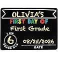 Kate & Milo Reusable Photo Sharing Prop, Back to School Chalkboard Sign to Commemorate The First or Last Day of School