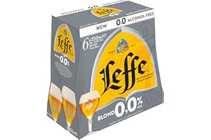 Leffe Blonde 0% Alcohol Free Beer 24 x 250ml Bottles Blonde Ale