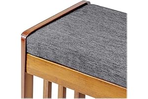 KicKiq Garden Bench Cushion Pads 100cm120cm 140cm 160cm 2/3 Seater Bench Seat Cushion Pad Mat for Patio Swing Chair Indoor Outdoor (Dark grey,120 * 35cm)