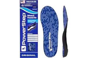 Semelles orthopédiques originales pleine longueur de Powerstep - bleu - bleu/noir,