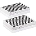 Mann-Filter CUK 2722-2 Cabin Filter With Activated Charcoal for select Mercedes-Benz models -Set of 2