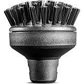 K&auml;rcher Large Round Brush Steam Cleaner, Black