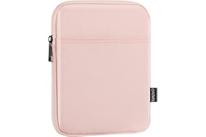 TiMOVO 6-7 Pouces Housse pour Nouveau Kindle Paperwhite/Colorsoft Signature Edition, Housse Protectrice Housse Sac de Transport pour Kindle E-Reader/Oasis, Rose