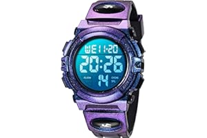 BEN NEVIS Orologio da Polso Orologi Sport per Bambini Digitale Multifunzione Impermeabile LED Luce Allarme Calendario Data con Cinturino in Silicone